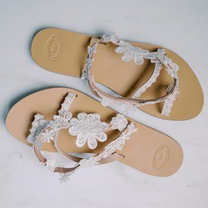Lace Bridal Sandals